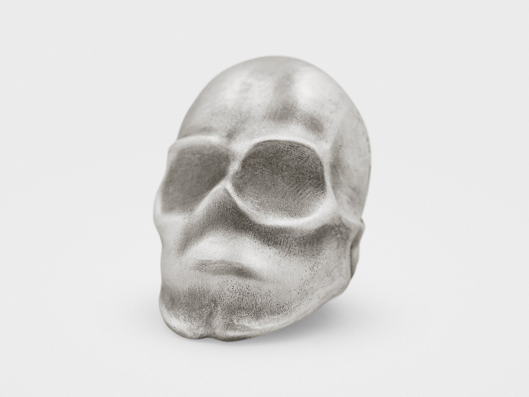 Phantom-Totenkopf-Ring aus Silber